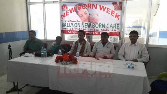 New Born Week observed at Matai PHC New Born Week observed at Matai PHC